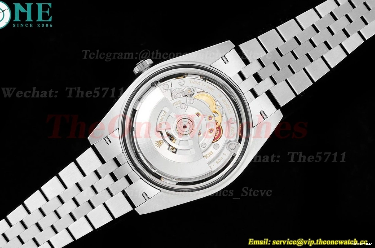 SS King 904L Dial Jubilee 41mm Black 126300 SS VR3235 Datejust 0502